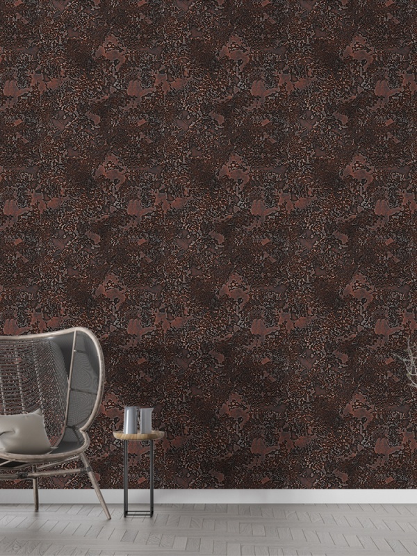 Fototapet Industrial - Iron Block with Patterns (008)