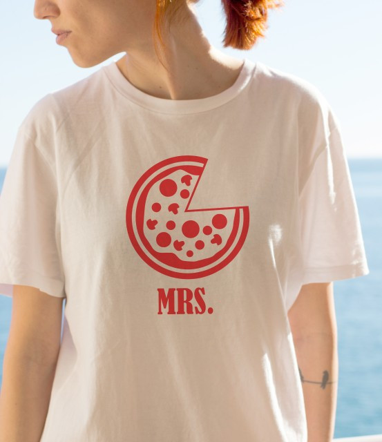 Imprimeu Tricou Mrs. Pizza