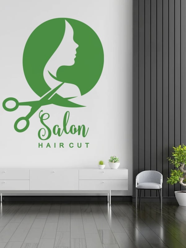Salon haircut (circle)