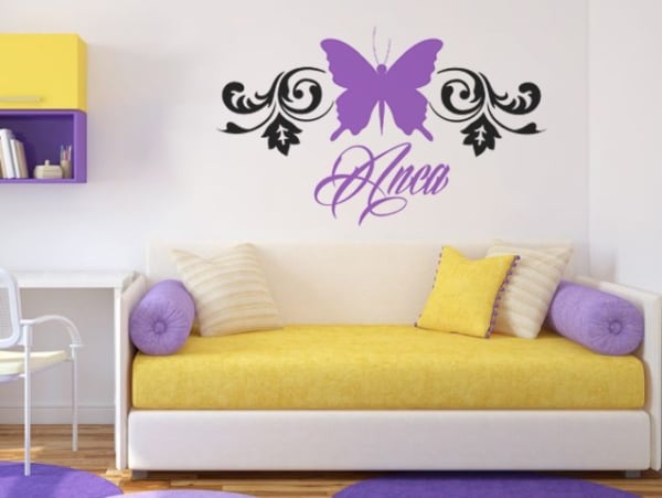 Sticker De Perete Cu Nume - Anca