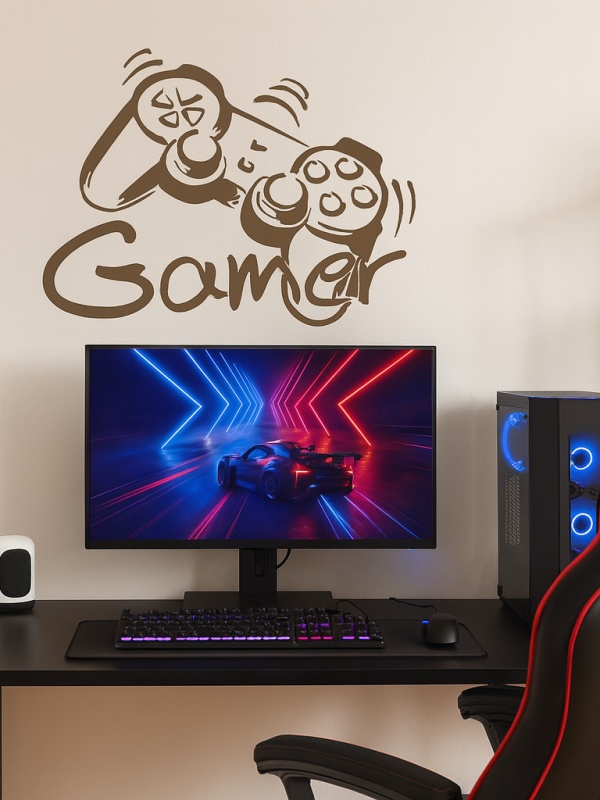 Sticker De Perete Gamer