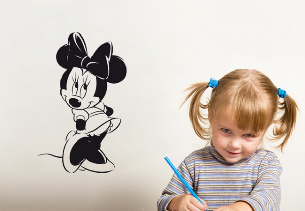 Sticker De Perete Minnie Mouse