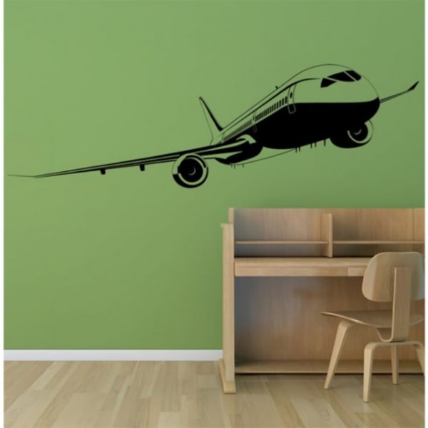 Sticker de Perete Passenger Plane Commercial Airplane