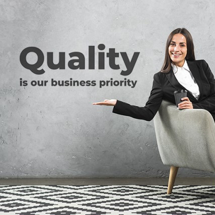 Sticker De Perete Quality - Business Priority