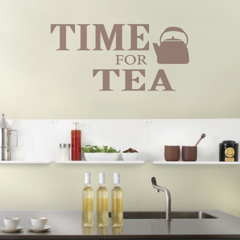 Sticker De Perete Time For Tea