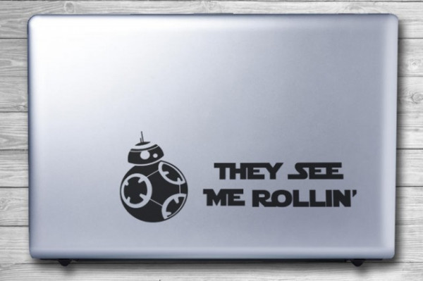 Sticker Pentru Laptop - Bb-8 (Star Wars)