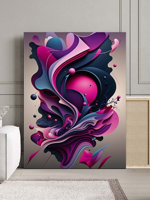 Tablou Canvas Modern Abstract - 3D Vortex