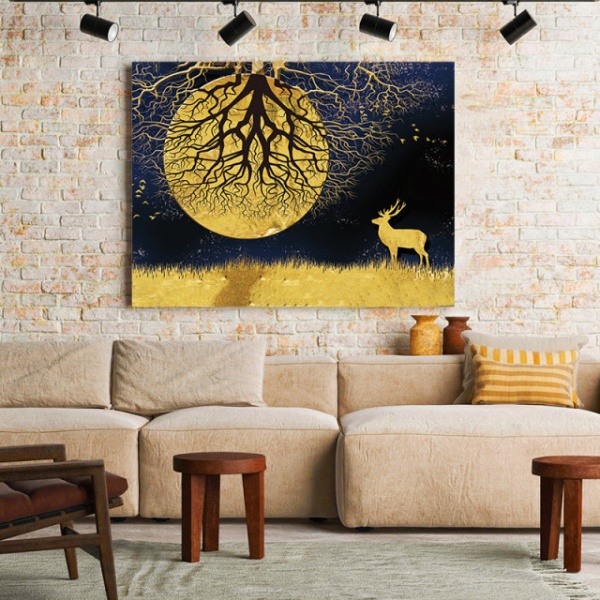 Tablou Canvas Moon Tree