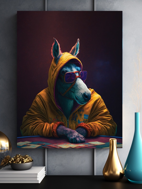 Tablou Cool donkey 1