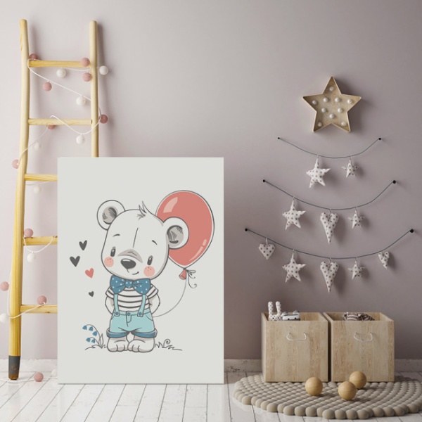 Tablou Copii - Lovely Teddy Friend