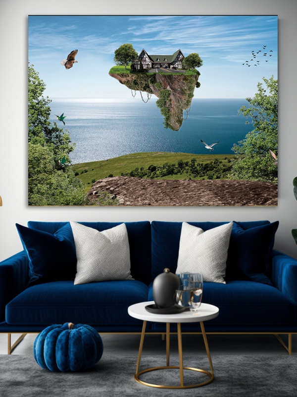 Tablou Floating house