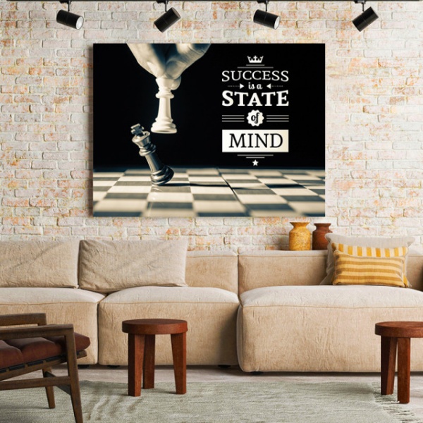 Tablou Motivational - Success Is A State Of Mind