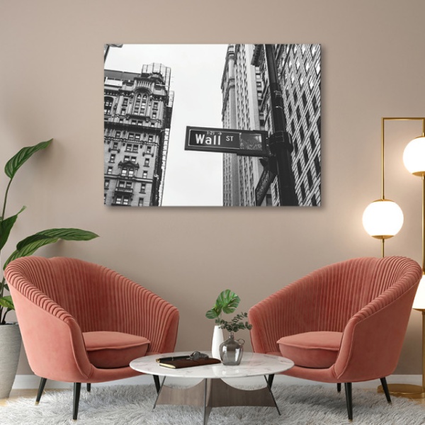 Tablou Office - Wall Street Sign