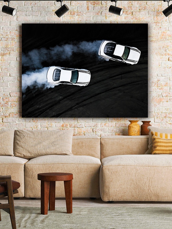 Tablou Race car drift