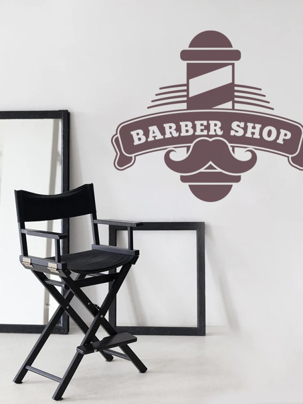 Barbershop (pole and moustache)
