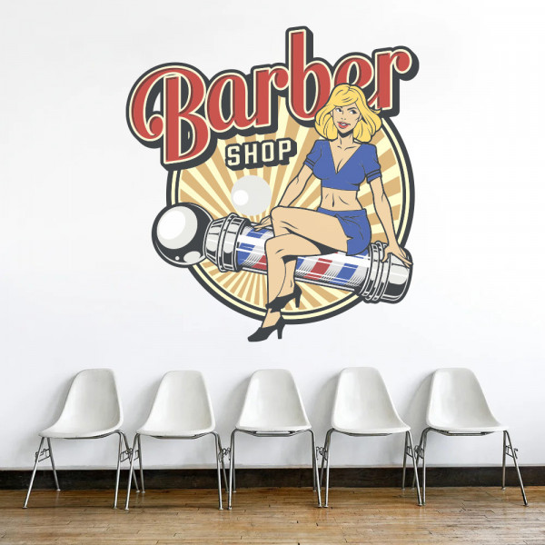 Barbershop (vintage girl)