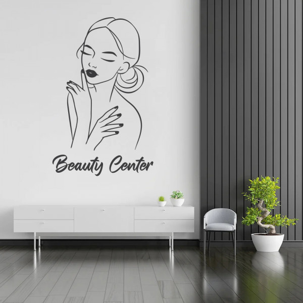 Beauty Center (girl with eyes closed)