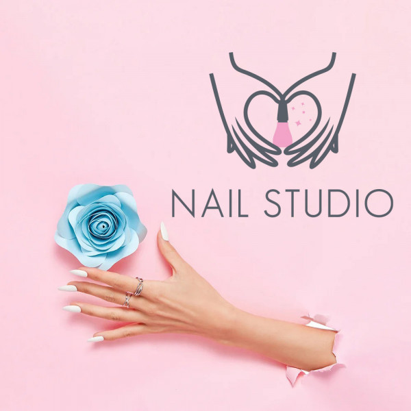 Nail studio (hands forming a heart)