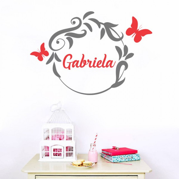 Sticker De Perete Cu Nume - Gabriela