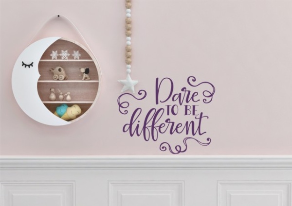 Sticker De Perete Dare To Be Different