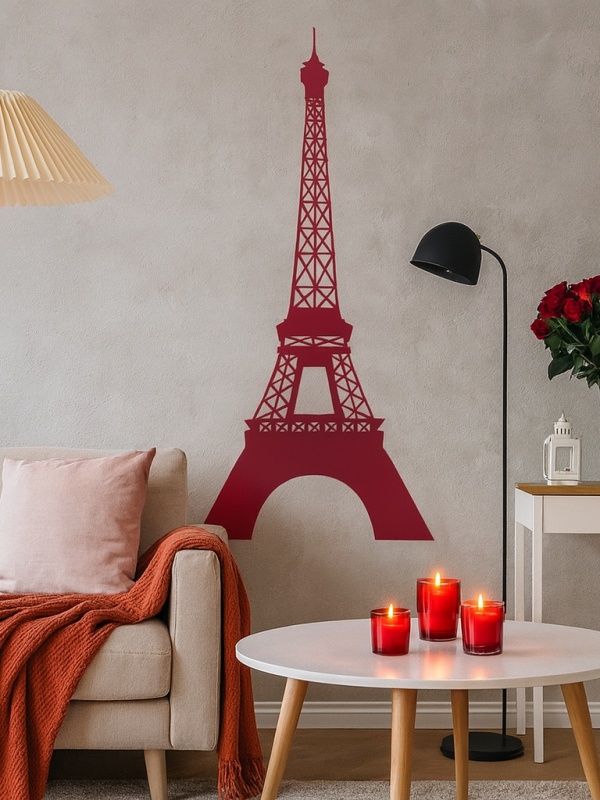 Sticker De Perete Paris Landmark Eiffel Tower