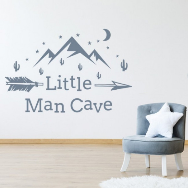 Sticker de Prete Little Man Cave