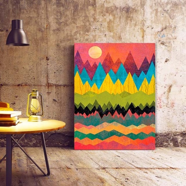 Tablou Canvas Modern Abstract - Inca abstract painting