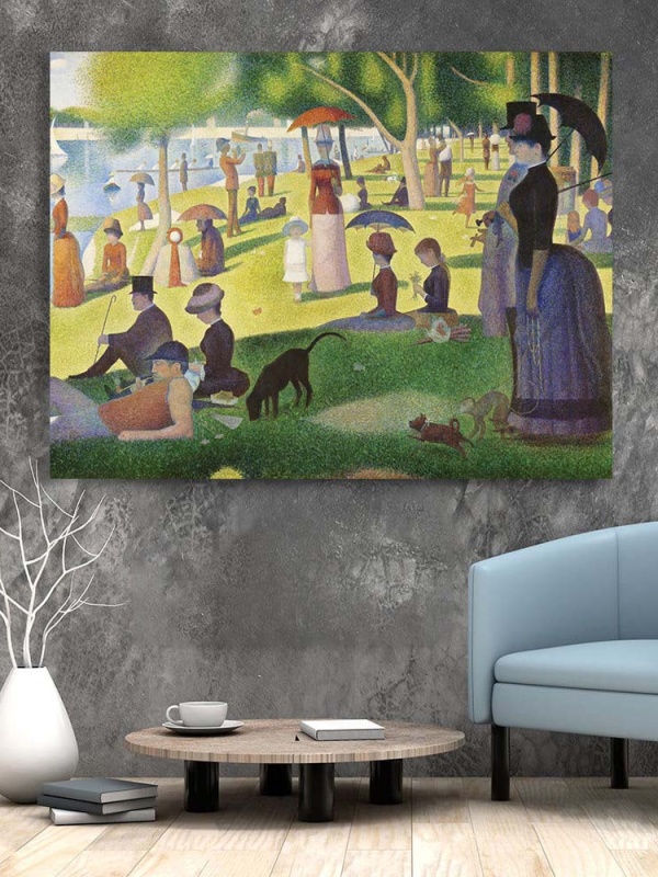 Tablou Canvas "Sunday Afternoon on the Island of Grande Jatte"
