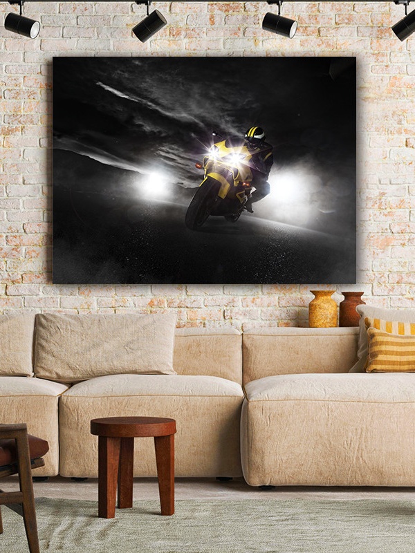 Tablou Lights on motorbike