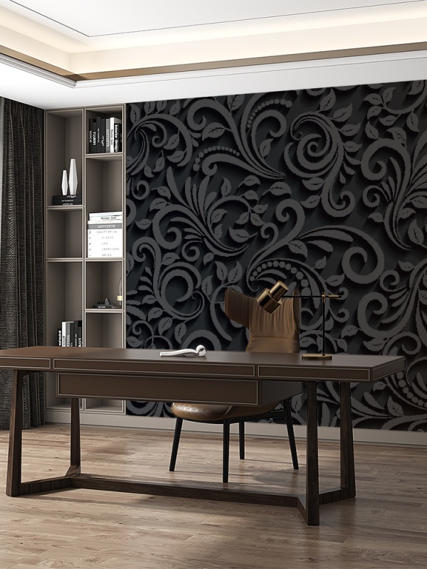 Fototapet - 3D elegant floral deco (FTD1000300)