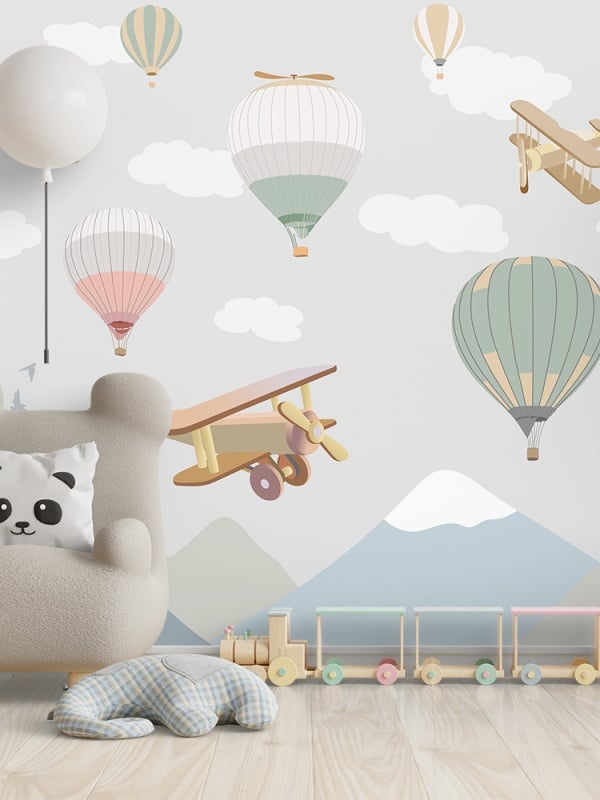 Fototapet copii All the flying objects (FTD100089)