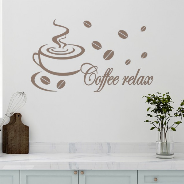 Sticker De Perete Coffee Relax 02