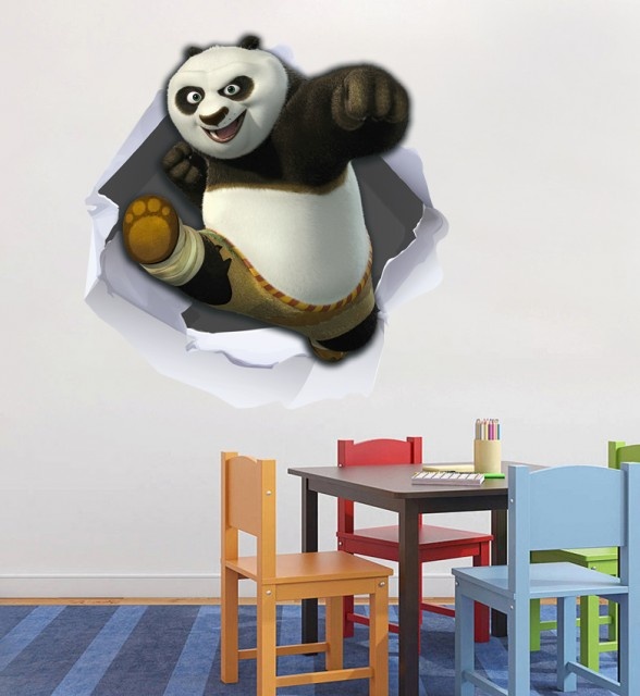 Sticker De Perete Kung-fu Panda