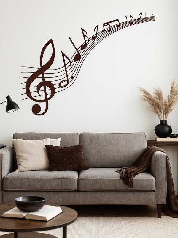 Sticker De Perete Note Muzicale 2