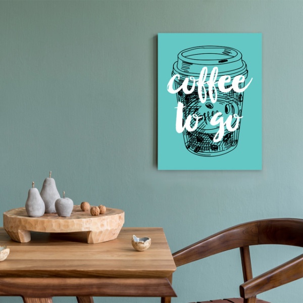 Tablou Bucatarie - Coffee To Go Retro