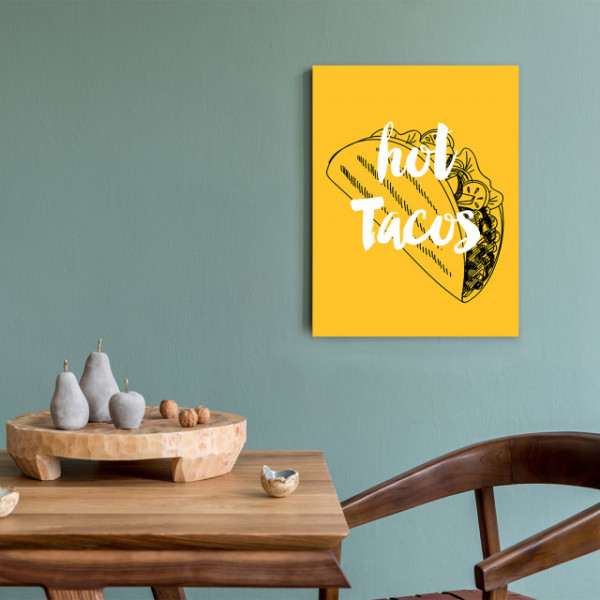 Tablou Bucatarie - Hot Tacos Retro