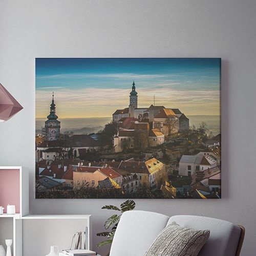 Tablou Canvas Toamna Peste Oras