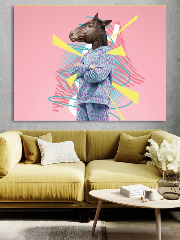 Tablou Urban modern horse
