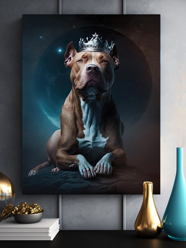 Tablou Dog king