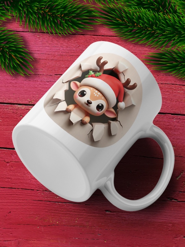 Cana De Craciun - Small Reindeer Staring