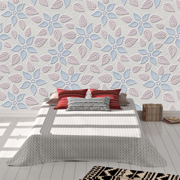 Foto Tapet 3d Floral Pattern