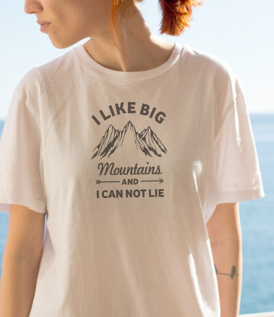 Imprimeu Tricou I Like Big Mountains