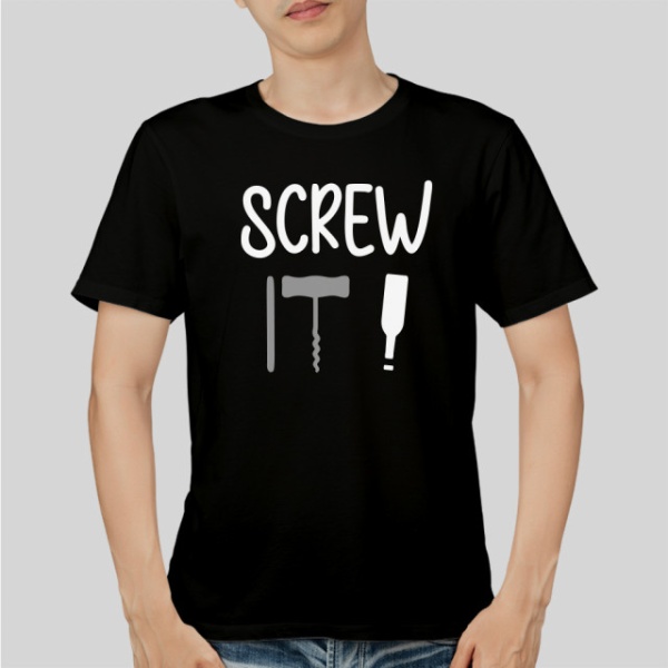 Imprimeu Tricou Screw it