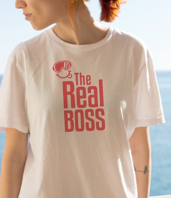 Imprimeu Tricou The Real Boss