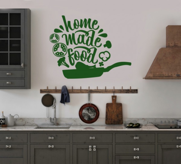 Sticker Bucatarie - Home made food (pan)