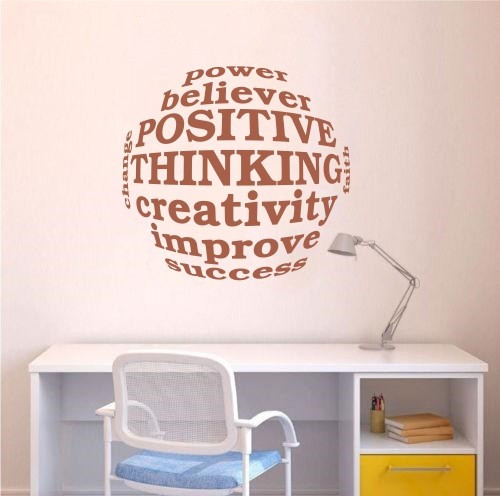 Sticker De Perete Positive Thinking