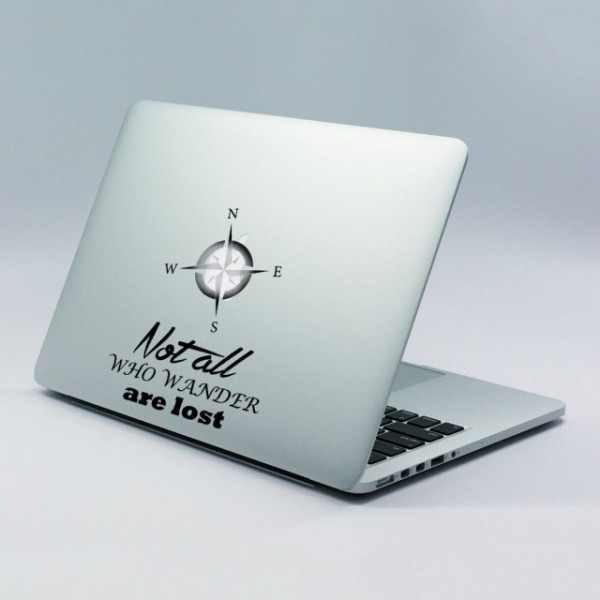 Sticker Pentru Laptop - Not Lost