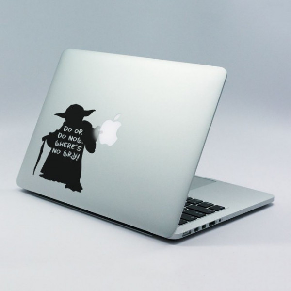 Sticker Pentru Laptop - Yoda