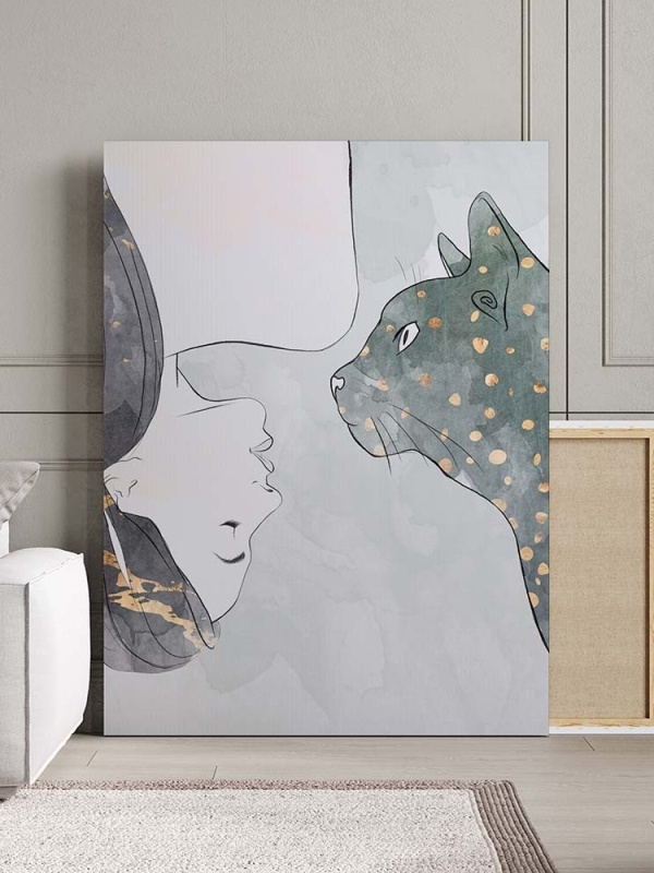 Tablou Canvas Modern Abstract - Deep connection