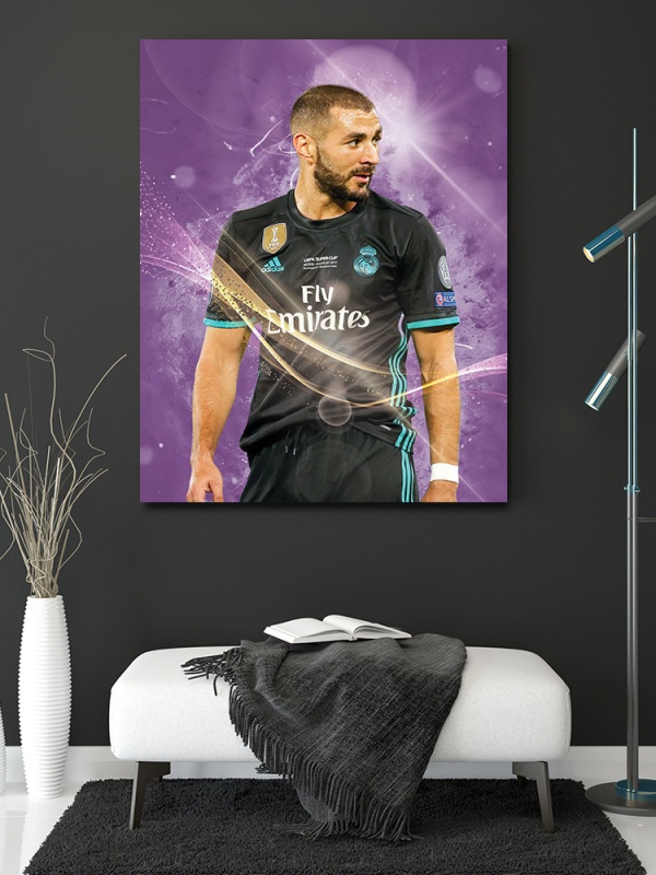 Tablou Fotbalisti Karim Benzema